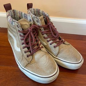 High top vans - womens size 9.5